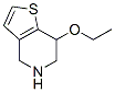 Thieno[3,2-c]pyridine, 7-ethoxy-4,5,6,7-tetrahydro- (9CI) 结构式