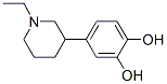 1,2-Benzenediol, 4-(1-ethyl-3-piperidinyl)- (9CI) 结构式