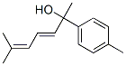 Benzenemethanol, alpha,4-dimethyl-alpha-(4-methyl-1,3-pentadienyl)- (9CI) 结构式