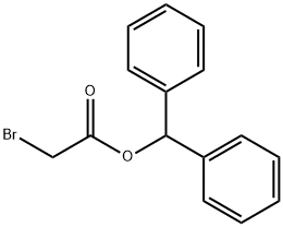 Acetic acid, broMo-, diphenylMethyl ester 结构式