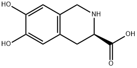 3-Isoquinolinecarboxylicacid,1,2,3,4-tetrahydro-6,7-dihydroxy-,(3R)-(9CI) 结构式