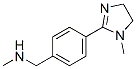 Benzenemethanamine, 4-(4,5-dihydro-1-methyl-1H-imidazol-2-yl)-N-methyl- (9CI) 结构式