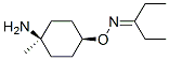 3-Pentanone,O-(trans-4-amino-4-methylcyclohexyl)oxime(9CI) 结构式