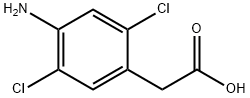 1-(4-Amino-2,5-dichloro-phenyl)-acetic acid 结构式