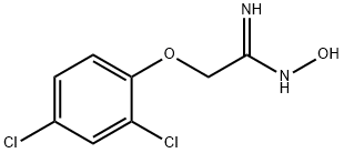 2-(2,4-二氯苯氧基)-N'-羟基乙脒 结构式