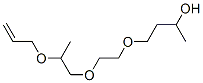 Propanol, methyl-2-methyl-2-(2-propenyloxy)ethoxyethoxy- 结构式