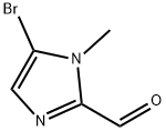 5-溴-1-甲基-1H-咪唑-2-甲醛 结构式