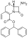 7-氨基-3-乙烯基-3-头孢-4-羧酸二苯甲酯盐酸盐 结构式