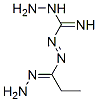 Diazenecarboximidic  acid,  2-(1-hydrazonopropyl)-,  hydrazide  (9CI) 结构式