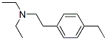 Benzeneethanamine, N,N,4-triethyl- (9CI) 结构式