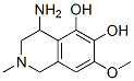 5,6-Isoquinolinediol, 4-amino-1,2,3,4-tetrahydro-7-methoxy-2-methyl- (9CI) 结构式