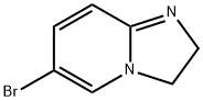 6-溴-2,3-二氢咪唑并[1,2-A]吡啶 结构式