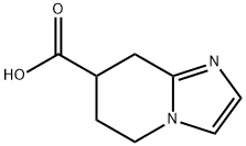 Imidazo[1,2-a]pyridine-7-carboxylic acid, 5,6,7,8-tetrahydro- (9CI) 结构式