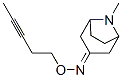 8-Azabicyclo[3.2.1]octan-3-one,8-methyl-,O-3-pentynyloxime(9CI) 结构式