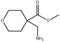 4-氨甲基-四氢吡喃-4-甲酸甲酯 结构式