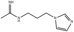 Ethanimidamide, N-[3-(1H-imidazol-1-yl)propyl]- (9CI) 结构式