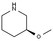 (S)-3-甲氧基哌啶 结构式