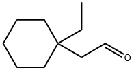 Cyclohexaneacetaldehyde, 1-ethyl- (9CI) 结构式