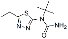 Urea, N-(1,1-dimethylethyl)-N-(5-ethyl-1,3,4-thiadiazol-2-yl)- (9CI) 结构式