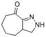 8(2H)-Cycloheptapyrazolone,  3,3a,4,5,6,7-hexahydro- 结构式