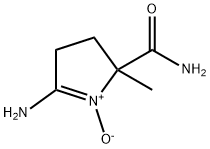2H-Pyrrole-2-carboxamide,5-amino-3,4-dihydro-2-methyl-,1-oxide(9CI) 结构式