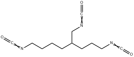 OCTANE, 1,8-DIISOCYANATO-4-(ISOCYANATOMETHYL)- 结构式