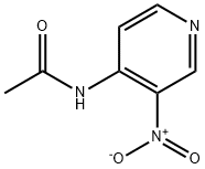 4-乙酰氨基-3-硝基吡啶 结构式