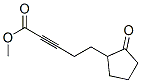 2-Pentynoicacid,5-(2-oxocyclopentyl)-,methylester(9CI) 结构式