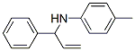 Benzenemethanamine, alpha-ethenyl-N-(4-methylphenyl)-, (-)- (9CI) 结构式