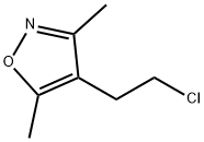 4-(2-氯乙基)-3,5-二甲基异噁唑 结构式