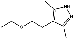 3,5-DIMETHYL-4-ETHOXYETHYL-1H-PYRAZOLE