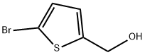 2-溴噻吩-5-甲醇 结构式