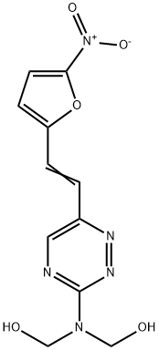 DIHYDROXYMETHYLFURATRIZINE 结构式