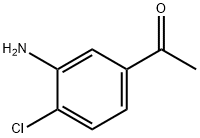 3-氨基-4-氯苯乙酮 结构式