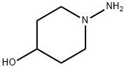 1-氨基-4-哌啶醇 结构式