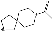 2,8-Diazaspiro[4.5]decane,  8-acetyl-  (9CI) 结构式