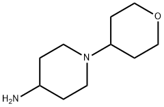 4-氨基-1-(四氢吡喃-4-基)哌啶 结构式