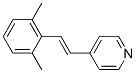 Pyridine, 4-[(1E)-2-(2,6-dimethylphenyl)ethenyl]- (9CI) 结构式