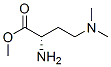 Butanoic acid, 2-amino-4-(dimethylamino)-, methyl ester, (2S)- (9CI) 结构式