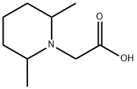 (2,6-二甲基哌啶-1-基)乙酸盐酸盐 结构式
