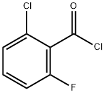 2-氯-6-氟苯甲酰氯 结构式