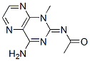 Acetamide, N-(4-amino-1-methyl-2(1H)-pteridinylidene)- (9CI) 结构式