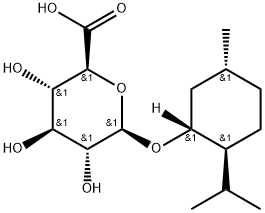 menthol glucuronide 结构式