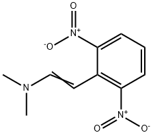 (N,N-二甲氨基)乙烯基-2,6-二硝苯 结构式