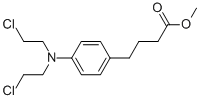 苯丁酸氮芥甲酯 结构式
