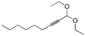 2-Nonyn-1-al diethyl acetal 结构式