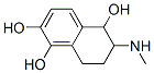 1,2,5-Naphthalenetriol, 5,6,7,8-tetrahydro-6-(methylamino)- (9CI) 结构式