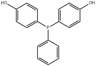 双(4-羟基苯基)苯基氧化膦 结构式