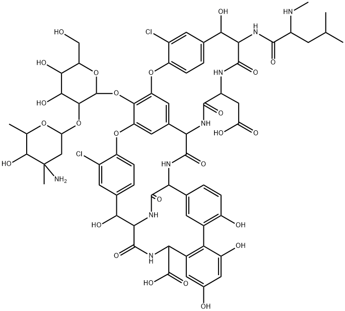 万古霉素EP杂质L 结构式