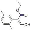 Benzeneacetic acid, alpha-(hydroxymethylene)-2,5-dimethyl-, ethyl ester (9CI) 结构式